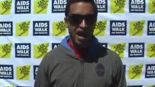 Jai Rodriguez at AIDS Walk San Francisco 2009