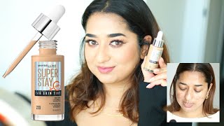 New Maybelline Skin Tint Going Viral REVIEW BROWN SKIN 220 HINDI