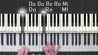 Cómo tocar teclado para principiantes - Clase 3 - Clases de piano - Curso de piano - Desde cero