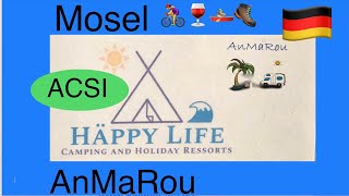 🇩🇪 Camping Burgen Häppy Life Mosel Rheinland-Pfalz