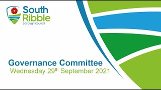 Governance Committee 29/09/2021