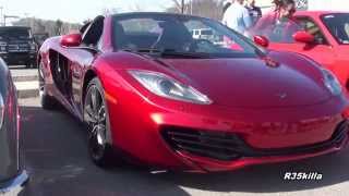 4/19/14 Pitt. CNC Sights & Sounds - Carrera GT, Gallardo, 458 & More!