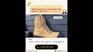 Men Safety Boots - Metal Free (#6228)