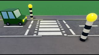 Build A Zebra Crossing!! | Theme Park Tycoon 2 | TPT2 | Roblox | Build | Roads | Tutorial | Paths