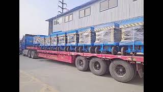 10 sets of 10 meter mobile scissor lift table ready for delivery