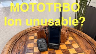 How to NOT buy a Motorola pt. 6 Motorola MOTOTRBO Ion  and APX NEXT problems for a second hand buyer