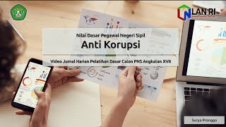 Jurnal Harian 08 - Anti korupsi