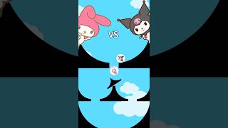 My Melody vs. Kuromi Marble Race! 🎢 Who Will Win the Sanrio Showdown?