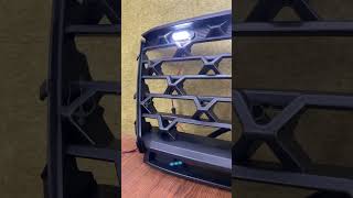 FORTUNER 2021 TRD GRILL WITH 4 LED #tridentautomods #modifiedcarsindia #modification