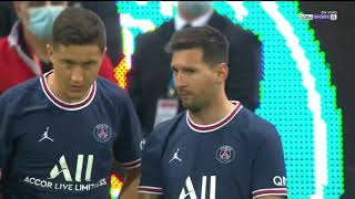 Lionel Messi makes first-ever PSG appearance at Parc des Princes in match vs Reims