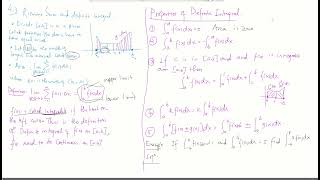 V99 Riemann sum and def Int 1