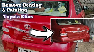 Remove Dent and Painting / Toyota Etios / Car Tech Care