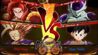 Goteta & Gohan VS Frieza & Videl | Dragonballfighterz #dragonballz #ดราก้อนบอลz #ps4