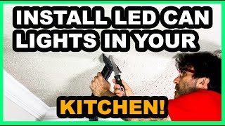 How to Install LED Pot Lights in Kitchen Ceiling