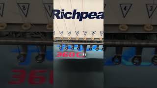 Embroidery machine for automotive interiors Logo Embroider#shorts