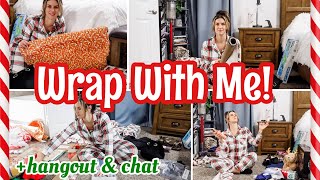 WRAP WITH ME 2023 | LETS WRAP CHRISTMAS GIFTS & CHAT! | CHATTY VLOG