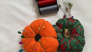 How to make pin cushion,easy and simple way.