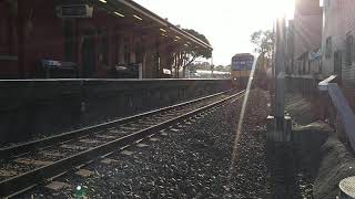 Tangara Carlton Sydney Trains Arrival