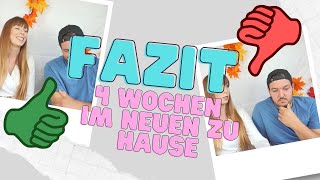 Fazit - vier Wochen im neuen zu Hause I Veränderung I positiv I negativ I Umzug I Norden I