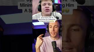 Jynxzi goes off at Miniminter for calling him a Speed clone 😭😭😭 #fyp #xyzbca