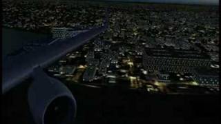 757 landing in KDCA with fs2004