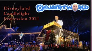 NEW FULL Disneyland Candlelight Processional 2021 with Sterling K Brown Disneyland Christmas in HD