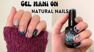 GEL POLISH ON NATURAL NAILS WITH EASY NAIL ART // TRYING VEGAN CRUELTY FREE NAIL RESERVE GEL POLISH