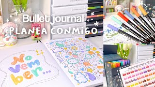 Bullet Journal Noviembre 🌷 | PLANEA CONMIGO ft @ohuhuart_official - Diary by Nina