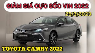 ✅ Toyota Camry 2023 sản xuất 2022 tiếp tục giảm cực mạnh| Đại lý đồng loạt đẩy hàng xả kho