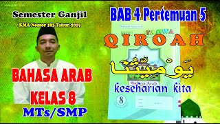 Bahasa Arab MTs/SMP Kelas 8, Smt Gasal,BAB4 Pertemuan 5, QIROAH