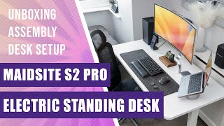 Maidesite S2 Pro Electric Height Adjustable Standing Desk - Unboxing, Assembly & Review