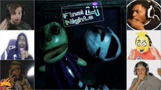 Gamers Reactions to the Puppet Master & Puppets | Final Nights 4: Demo