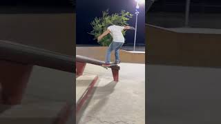 Front Willy grind to fakie 👌 #skateboarding #loveskateboarding #skatepark #skateboardingisfun