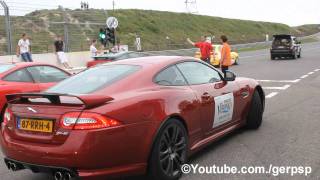 New red Jaguar XKR-S sound! - 1080p HD