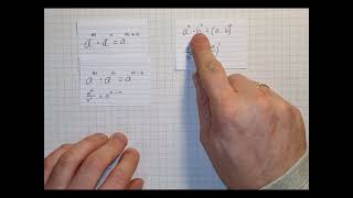 Potenzen Potenzgesetze Exponent Basis usw kurz erklärt