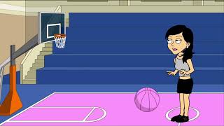 Ai Fukami Playing Basketball