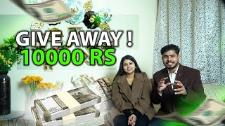 10000 ₹ Give Away Annoucement | Anubhav & Kratika Vlogs Intro | Teacher Couple | Public Speaking