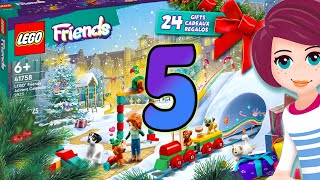 On the 5th day of Christmas... opening LEGO Friends Advent Calendar 2023