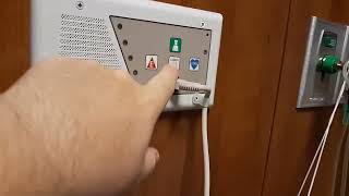 How to CANCEL Emergency Call to Nurse in Hospital Room (Call Button Panel)