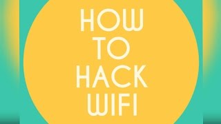 How to crack wifi password 2017