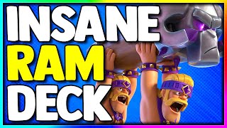 This Evo Battle Ram Deck is *INSANE* in Clash Royale