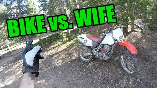 Bike vs. Wife - XR400 Reveal