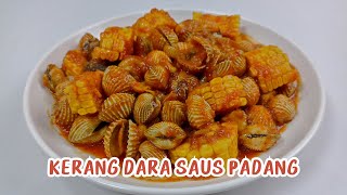 RESEP SEAFOOD KERANG DARA SAUS PADANG !!  ENAK & GAK AMIS !!