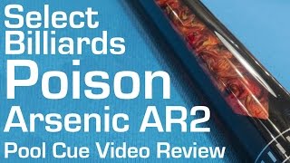 Poison Arsenic AR 2 Pool Cue Video Review by Select Billiards