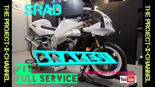 SUZUKI GSXR750 SRAD SERVICE PART 1 BRAKES