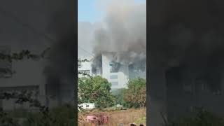 Maharashtra: Fire breaks out at Terminal 1 gate of Serum Institute of India in Pune