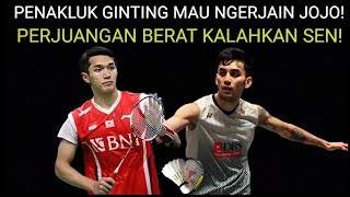 😱 MANTAP JOJO NIH! Jonathan Christie vs Lakshya Sen. Badminton Bulutangkis