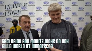 Sam Raimi and Moritz Mohr on Boy Kills World at WonderCon