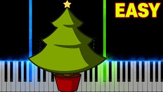 O Holy Night | EASY Piano Tutorial