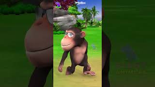 Giant Gorilla Vs Funny Monkey Fight for Banana Comedy Video #short #cartoon @AnimalRevoltBattleTv